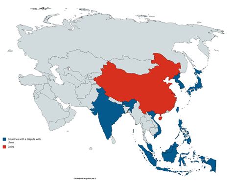 all countries are against china